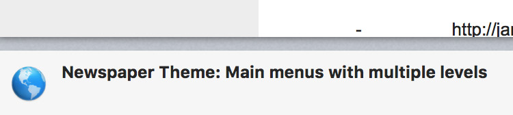 Google news note