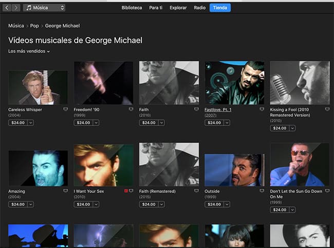 videos George Michael
