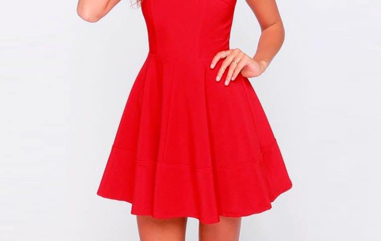 5 opciones para celebrar el año nuevo con un vestido rojo espectacular