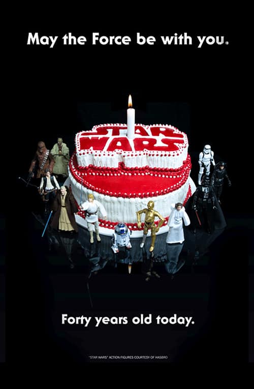 Star Wars cumple 40 años