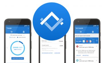 Triangle app Google