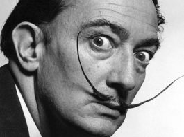 bigote de Salvador Dalí