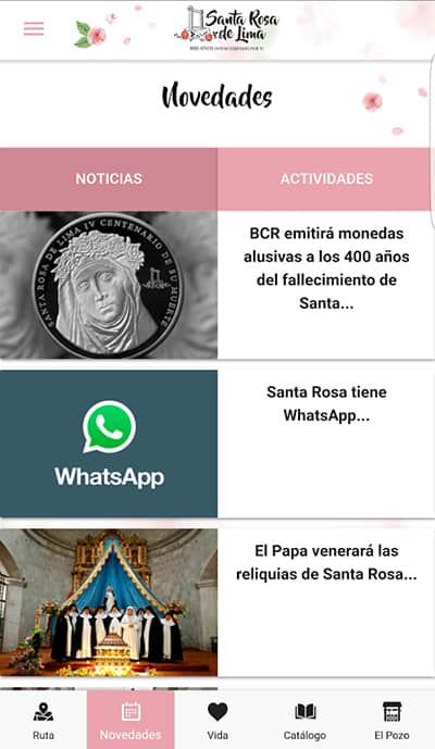 App Santa Rosa de Lima Perú