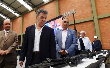 inhabilitación de armas entregadas las FARC-EP