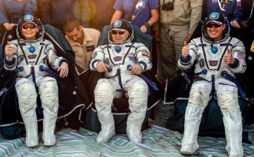 Así regresaron tres astronautas de la Estación Espacial Internacional