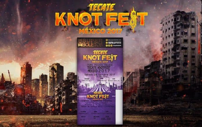 Knotfest México 2017 se solidariza