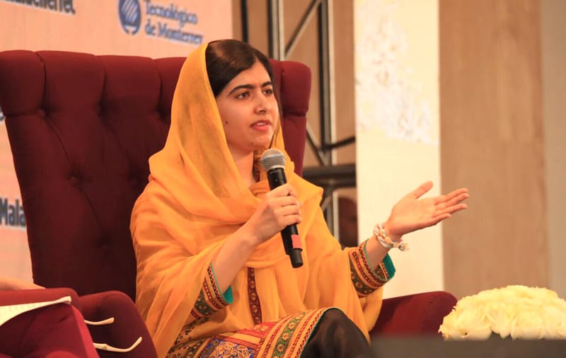 Malala Yousafzai visitó México