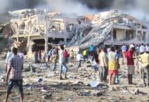 ataque terrorista en ataque terrorista en Mogadiscio, capital de Somalia