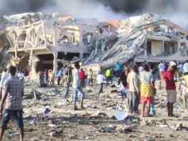 ataque terrorista en ataque terrorista en Mogadiscio, capital de Somalia