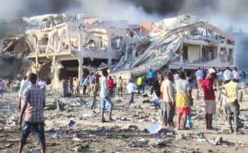 ataque terrorista en ataque terrorista en Mogadiscio, capital de Somalia