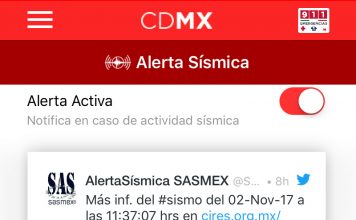 App 911 CDMX contará con Alerta sísmica