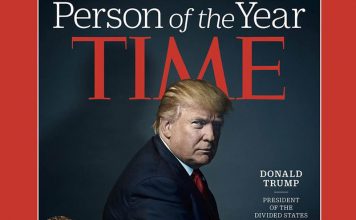 Revista TIME Trump persona del año 2017