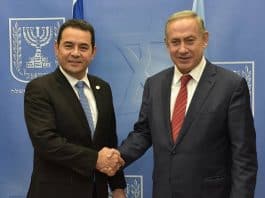 Guatemala apoya a Israel