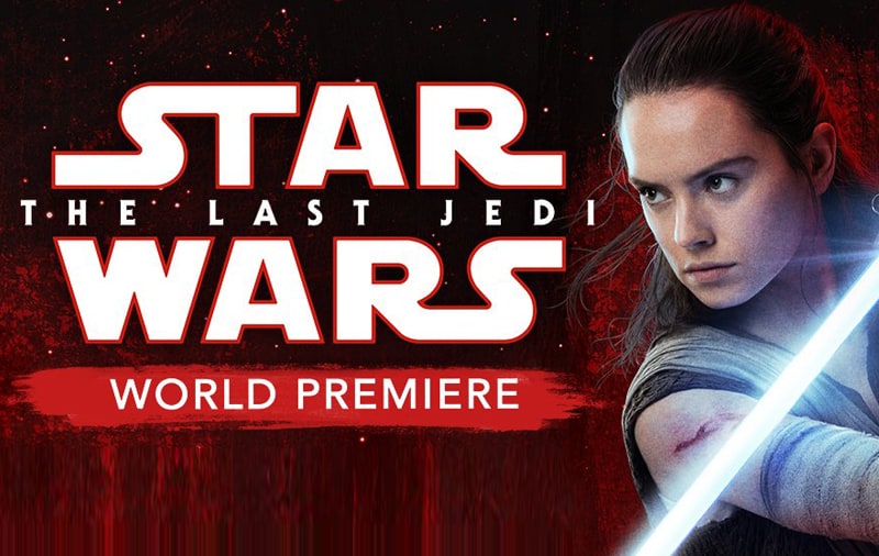 Estreno mundial de Star Wars: The Last Jedi