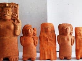 mujer maya figuras Jonuta Tabasco