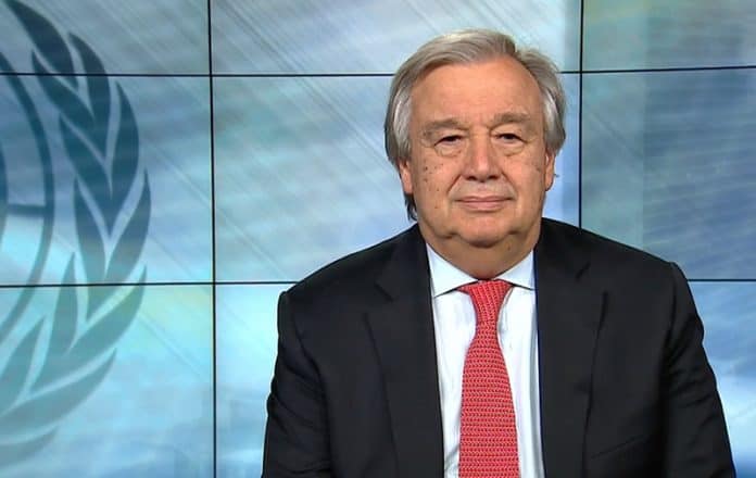 El mundo en alerta roja ONU Antonio Guterres