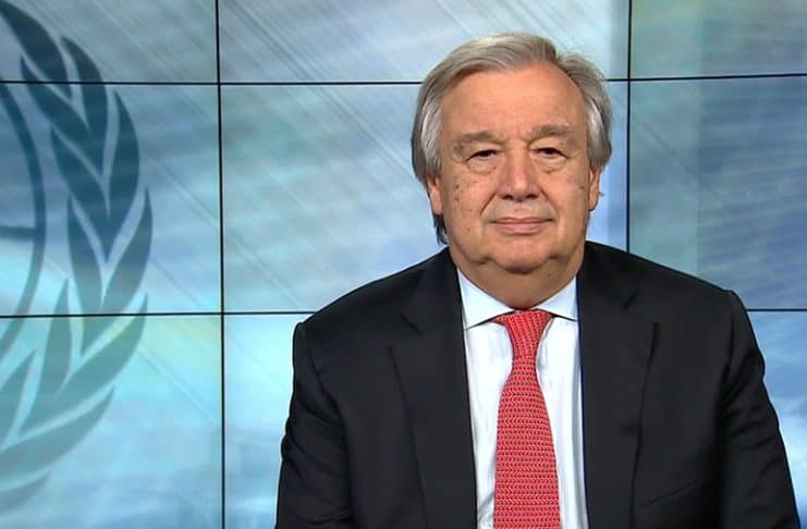 El mundo en alerta roja ONU Antonio Guterres