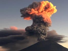 Evacuación Don Goyo Popocatépetl
