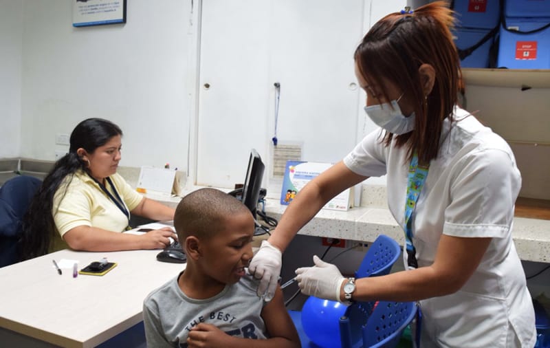 Colombia en alerta por brote de sarampión