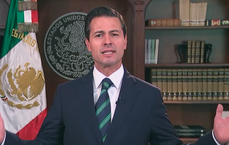Ante amenazas de Trump, Peña Nieto envía mensaje emotivo