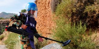 UNMAS Día Internacional de información sobre el peligro de las minas