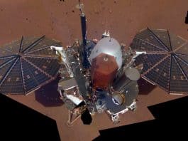 Insight selfie en Marte