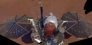 Insight selfie en Marte