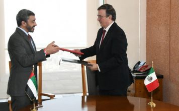 México y Emiratos Árabes Unidos agenda bilateral