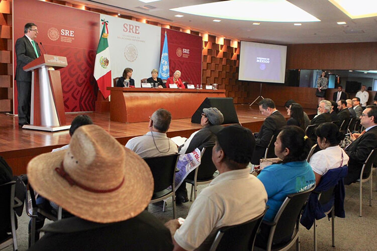 ONU Gobierno de México acuerdo caso Ayotzinapa