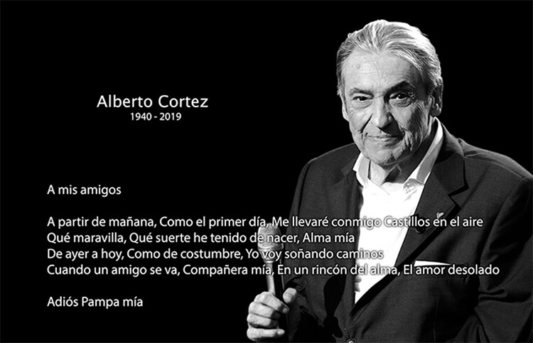 Fallece Alberto Cortez