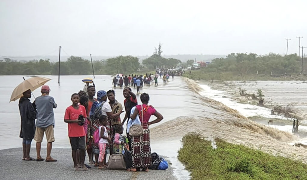 Mozambique devastación por ciclones