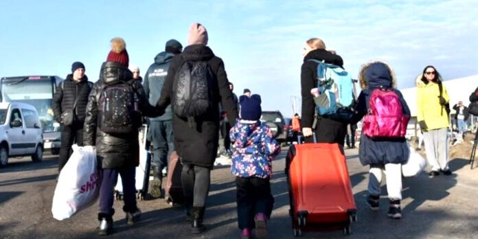 Refugiados de Ucrania en aumento, más de medio millón