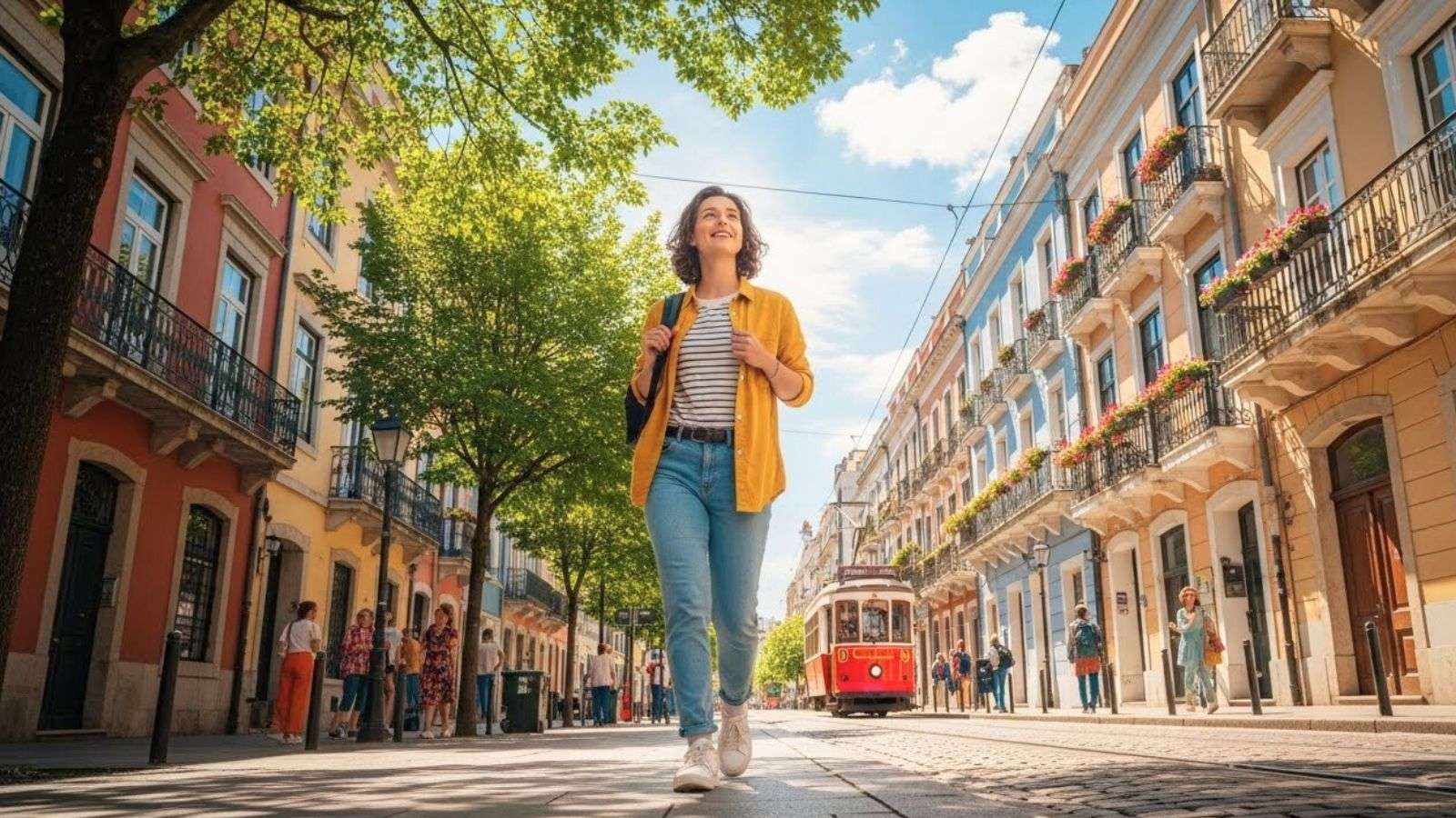 Persona caminando por una ciudad como símbolo de avance consciente hacia 2026