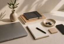 Composición ordenada que representa ideas clave sobre inteligencia artificial