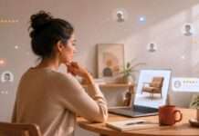 Persona influida por opiniones digitales de desconocidos al comprar por internet